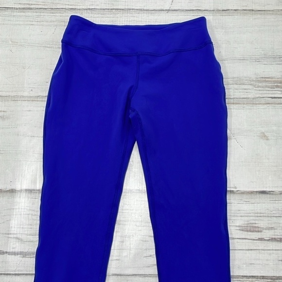 Beyond Yoga Leggings Womens Small Blue Ankle Snap Flexible - Picture 4 of 13